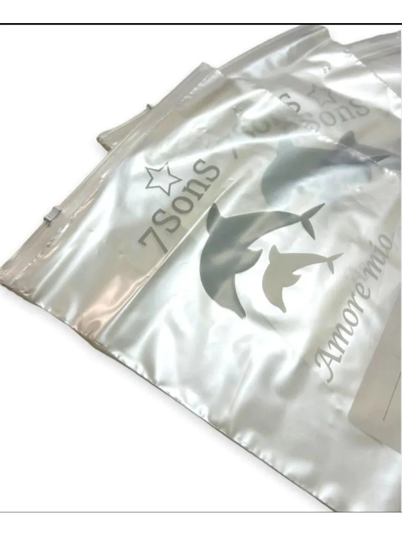Acquista ora 5 SACCHETTI PVC TRASPARENTI CORREDINO CHIUSURA ERMETICA 25x32 7SONS by NANCY BABY su nonsolointimo1994.com