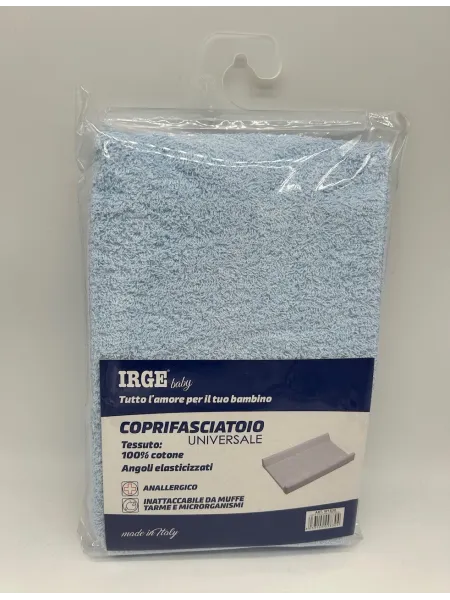 COPRIFASCIATOIO UNIVERSALE IN SPUGNA COTONE 100% ANGOLI ELASTICI MADE IN ITALY IRGE 1830 2