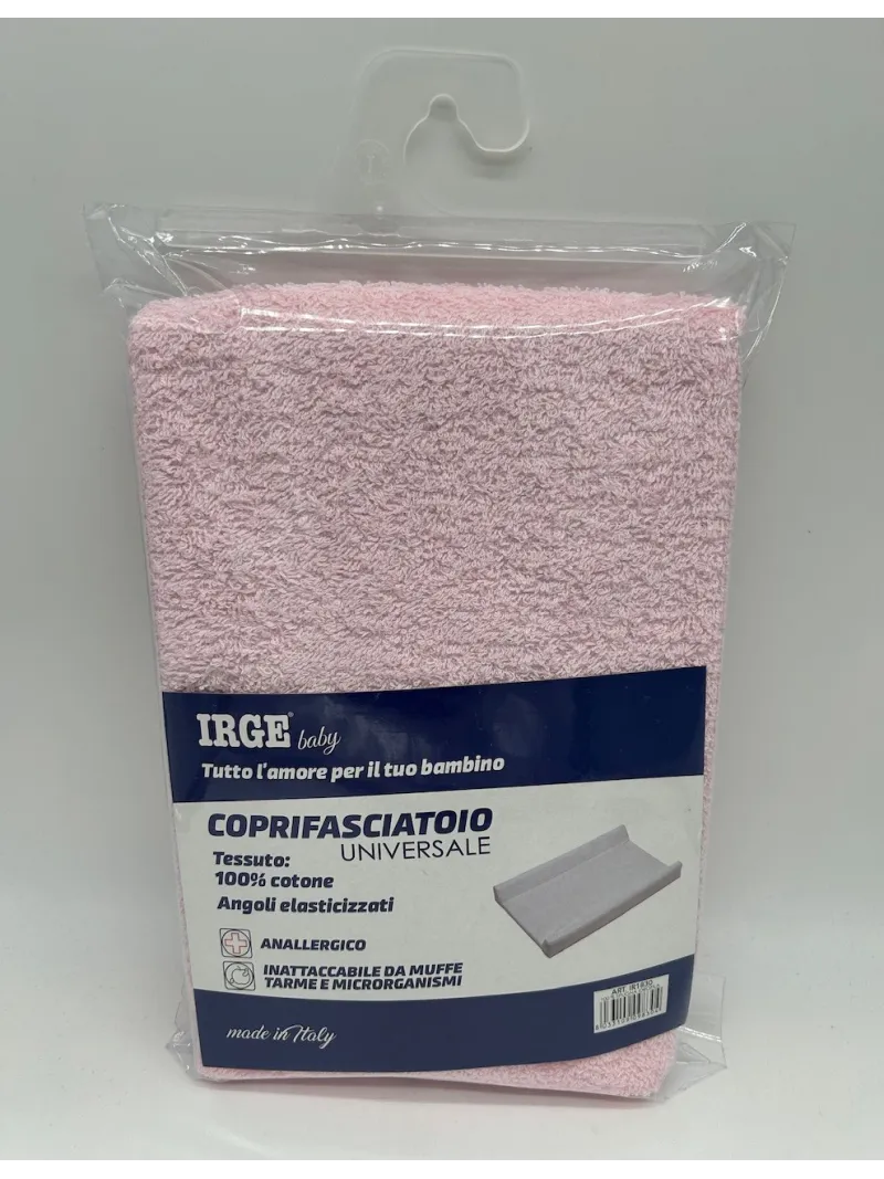 COPRIFASCIATOIO UNIVERSALE IN SPUGNA COTONE 100% ANGOLI ELASTICI MADE IN ITALY IRGE 1830