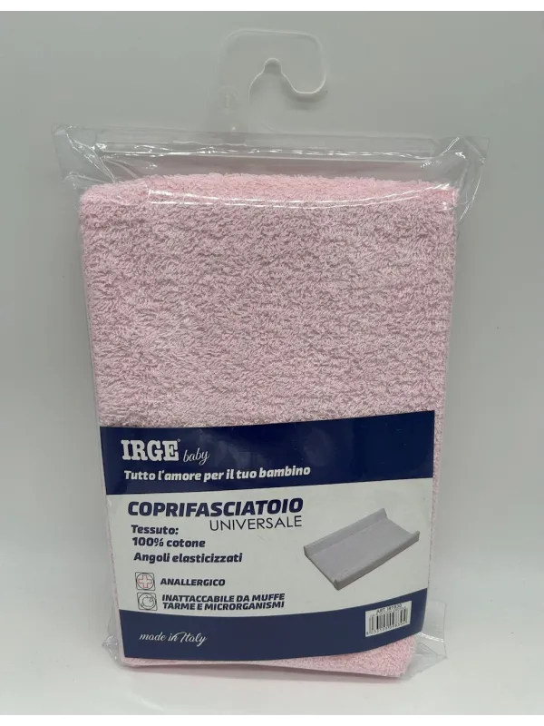 COPRIFASCIATOIO UNIVERSALE IN SPUGNA COTONE 100% ANGOLI ELASTICI MADE IN ITALY IRGE 1830