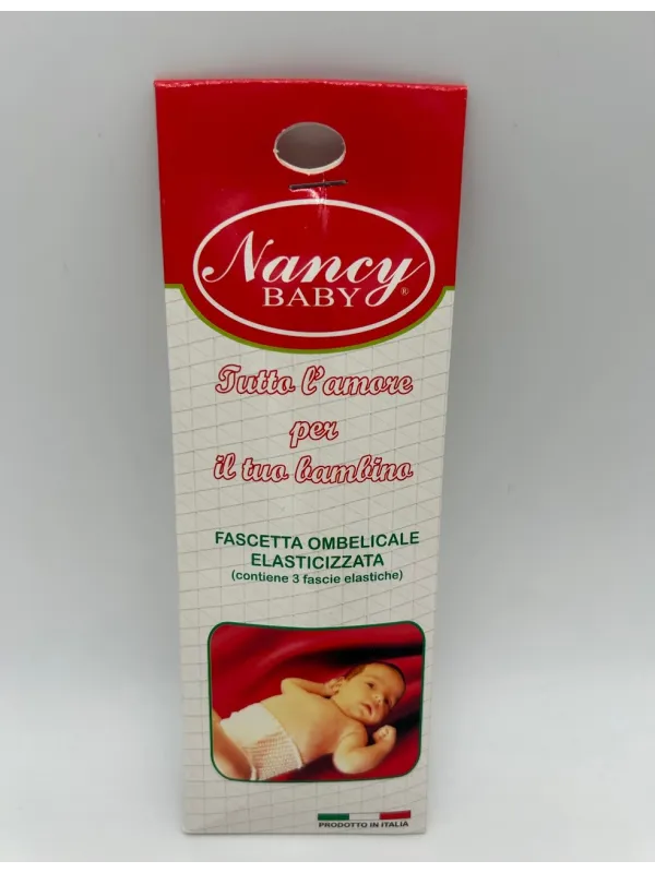 3 PEZZI FASCETTA OMBELICALE ELASTICIZZATA NEONATO MADE IN ITALY NANCY BABY 1804
