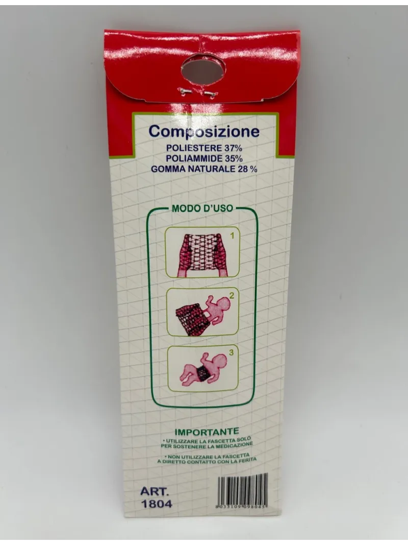 3 PEZZI FASCETTA OMBELICALE ELASTICIZZATA NEONATO MADE IN ITALY NANCY BABY 1804