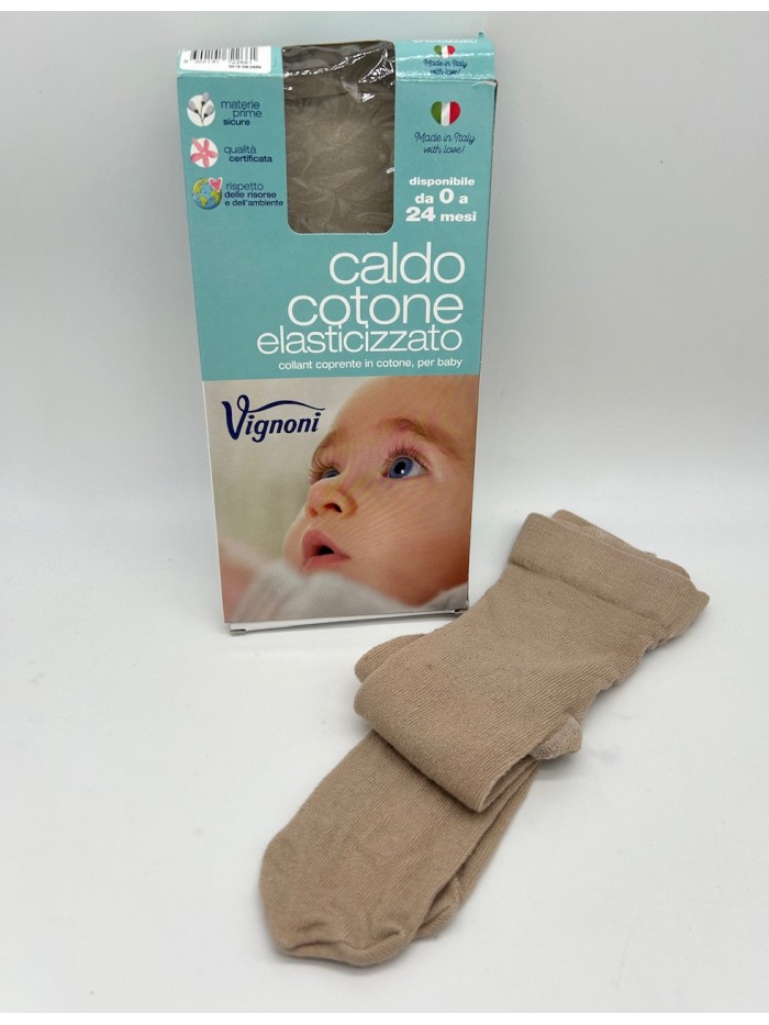 COLLANT CALZAMAGLIE NEONATI CALDO COTONE VIGNONI UNISEX