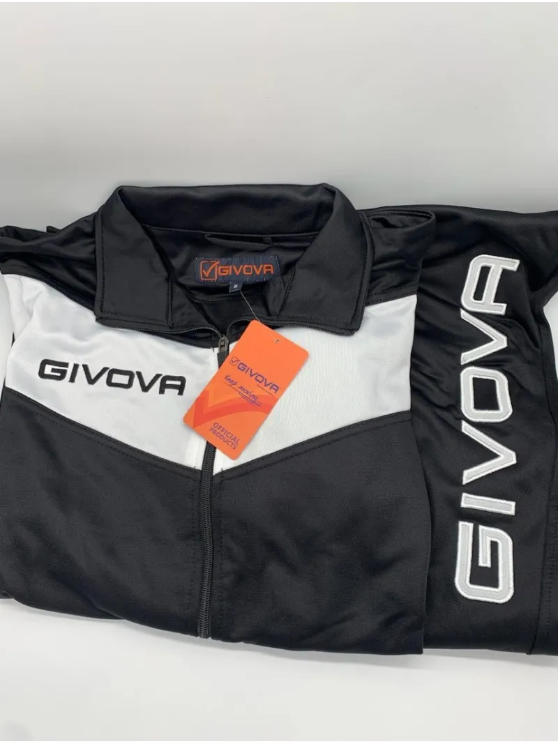 TUTA UOMO DONNA UNISEX FULL ZIP TRIACETATO GIVOVA visa