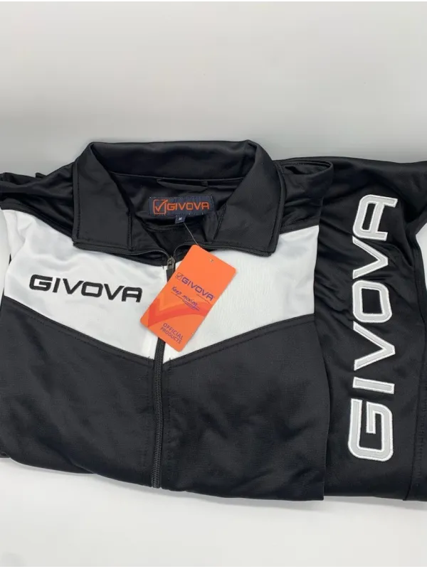 TUTA UOMO DONNA UNISEX FULL ZIP TRIACETATO GIVOVA visa