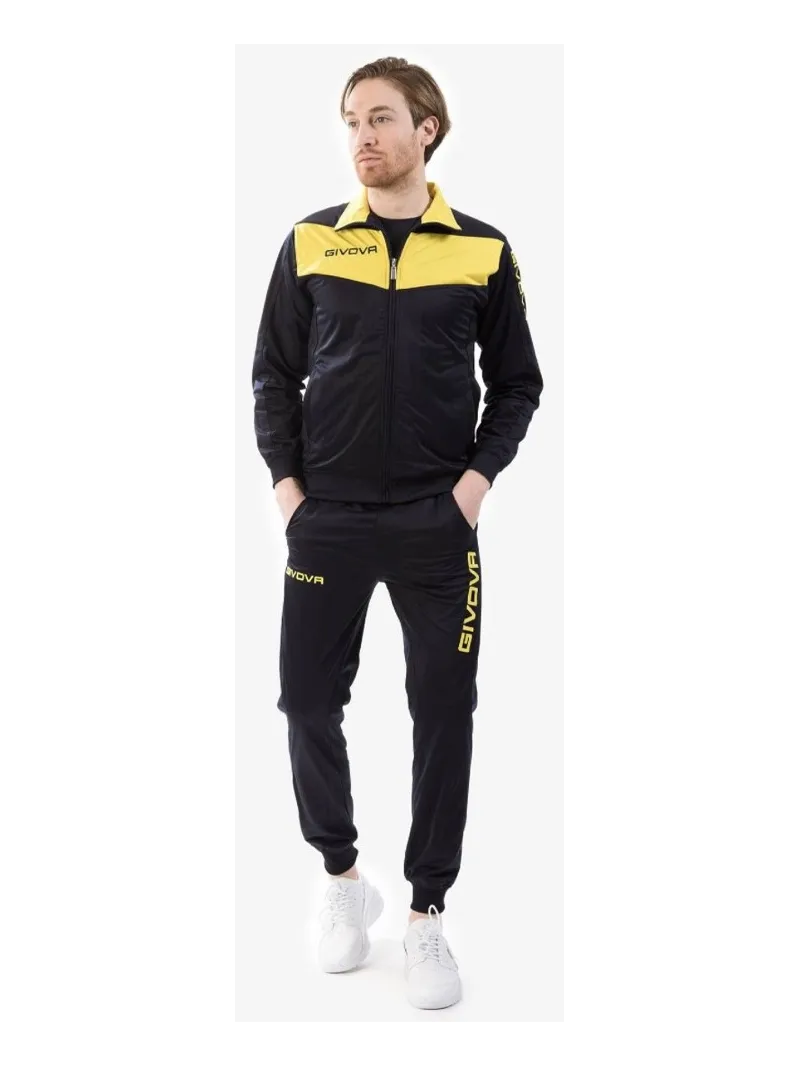TUTA UOMO DONNA UNISEX FULL ZIP TRIACETATO GIVOVA visa