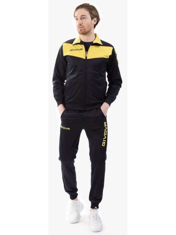 TUTA UOMO DONNA UNISEX FULL ZIP TRIACETATO GIVOVA visa