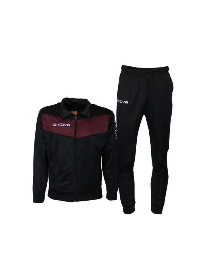 TUTA UOMO DONNA UNISEX FULL ZIP TRIACETATO GIVOVA visa