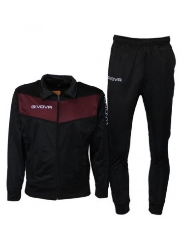 TUTA UOMO DONNA UNISEX FULL ZIP TRIACETATO GIVOVA visa