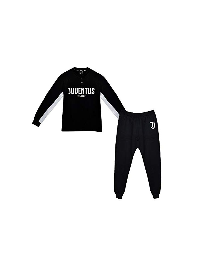 Acquista ora PIGIAMA RAGAZZO SOTTUOMO COTONE 100% MANICA LUNGA SICEM FC JUVENTUS B2JU15108 su nonsolointimo1994.com