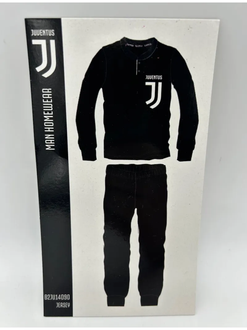 Acquista ora PIGIAMA RAGAZZO SOTTUOMO COTONE 100% MANICA LUNGA SICEM FC JUVENTUS B2JU15090 su nonsolointimo1994.com