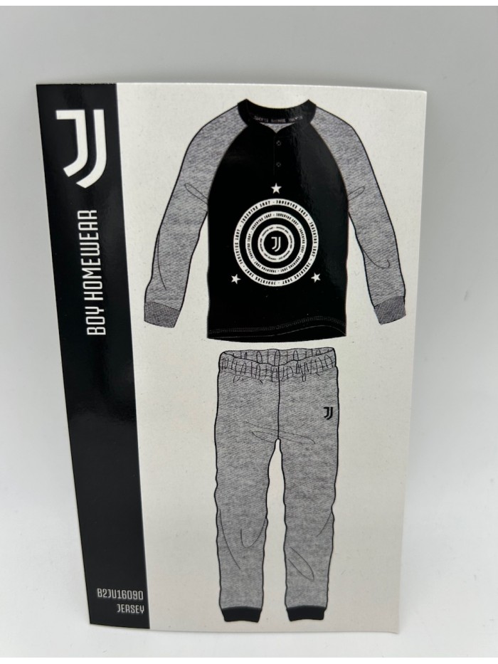 PIGIAMA BAMBINO COTONE 100% MANICA LUNGA SICEM FC JUVENTUS B2JU16090