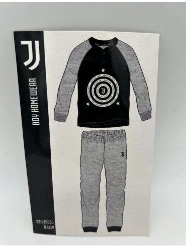 PIGIAMA BAMBINO COTONE 100% MANICA LUNGA SICEM FC JUVENTUS B2JU16090