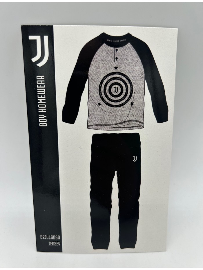 PIGIAMA BAMBINO COTONE 100% MANICA LUNGA SICEM FC JUVENTUS B2JU16090