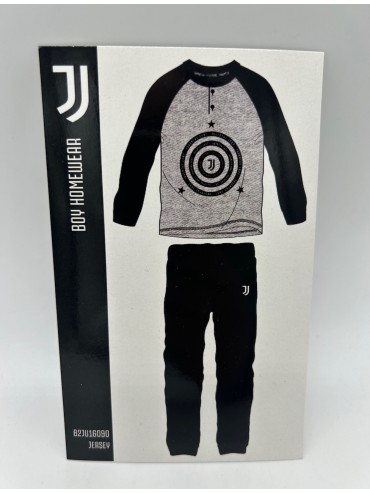 PIGIAMA BAMBINO COTONE 100% MANICA LUNGA SICEM FC JUVENTUS B2JU16090