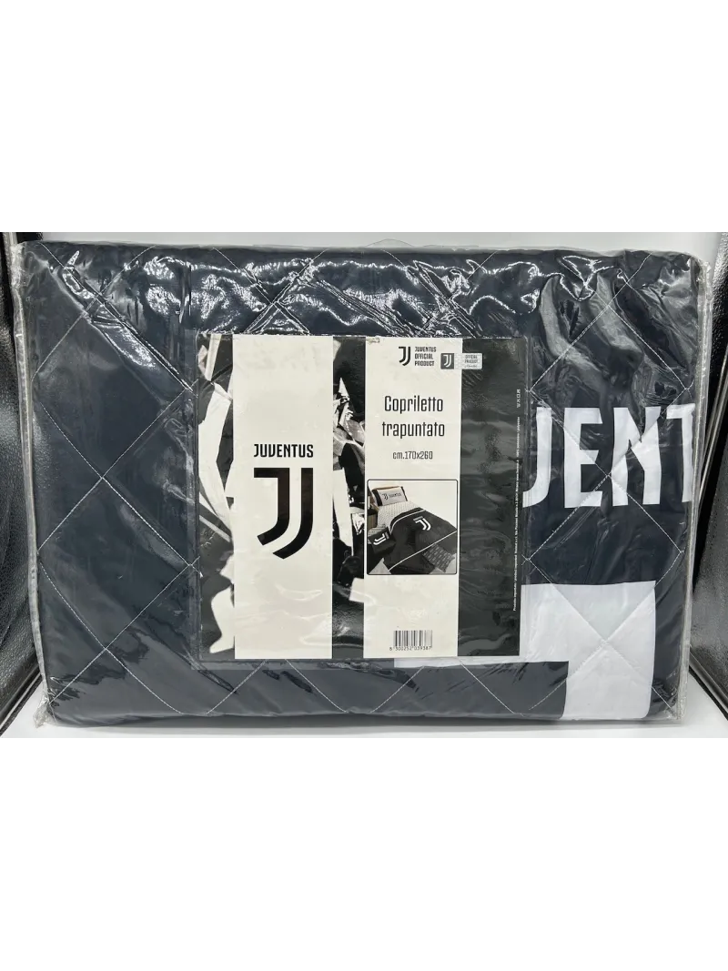 Acquista ora TRAPUNTINO COPRILETTO TRAPUNTATO LETTO SINGOLO HERMET FC JUVENTUS su nonsolointimo1994.com
