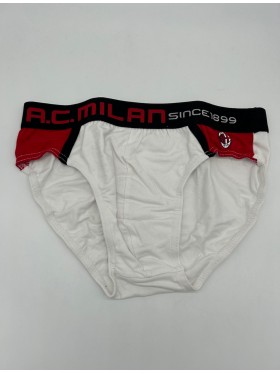 SLIP UOMO COTONE CON ELASTICO ESTERNO AC MILAN MI141