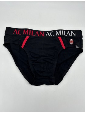 SLIP UOMO COTONE CON ELASTICO ESTERNO AC MILAN MI11051