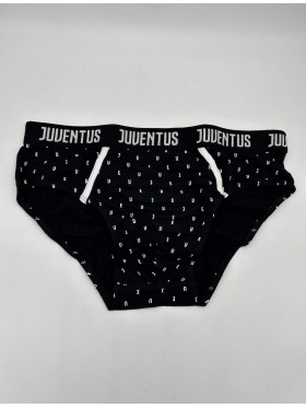 2 SLIP UOMO COTONE CON ELASTICO ESTERNO FC JUVENTUS JU11051