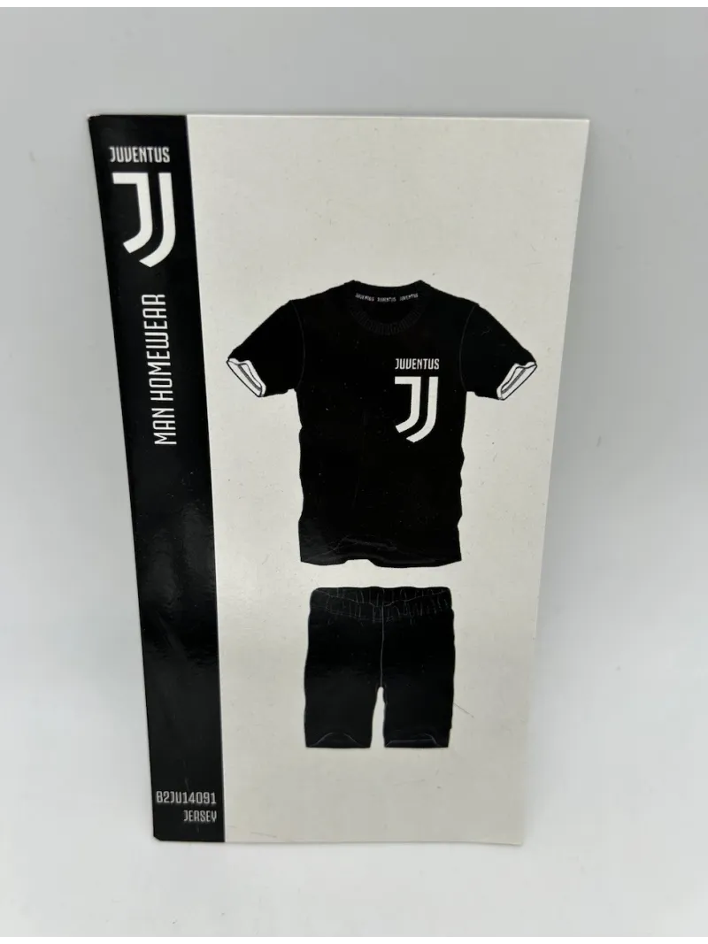 PIGIAMA UOMO COTONE 100% MEZZA MANICA PANTALONCINO SICEM FC JUVENTUS b2ju14091