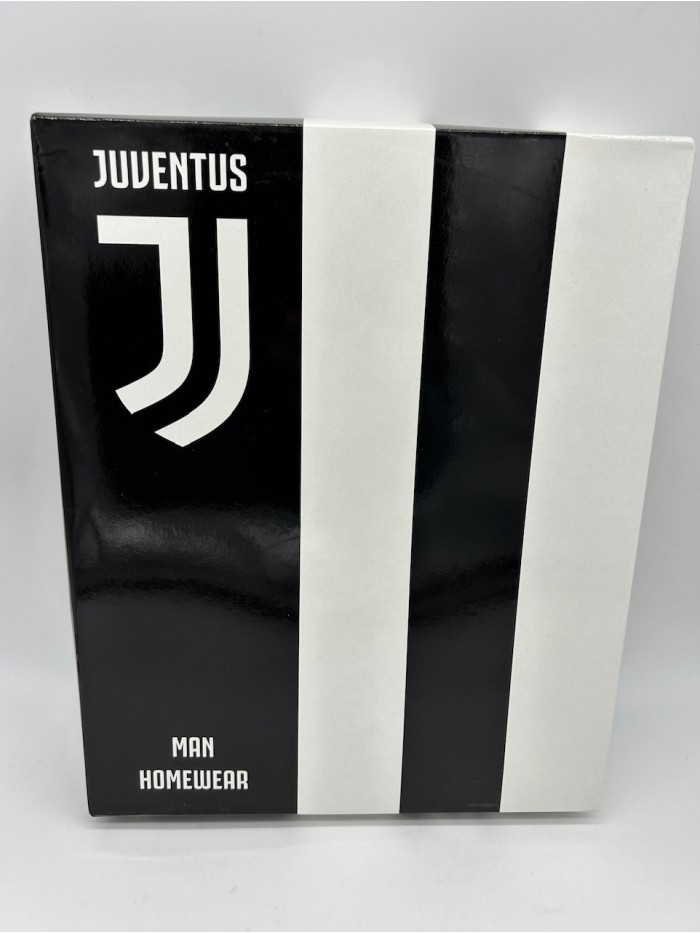 PIGIAMA UOMO COTONE 100% MEZZA MANICA PANTALONCINO SICEM FC JUVENTUS b2ju14106
