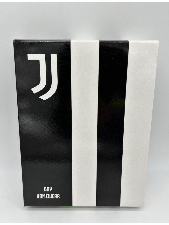 PIGIAMA BAMBINO COTONE 100% MEZZA MANICA PANTALONCINO SICEM FC JUVENTUS b2ju16091