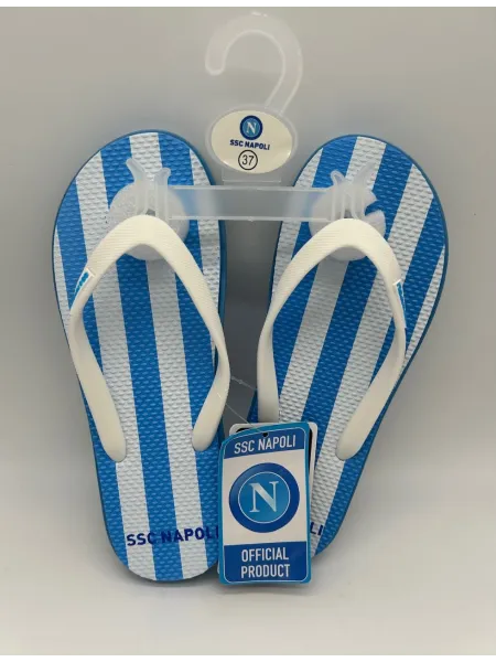 Acquista ora INFRADITO CIABATTA UOMO RAGAZZO GOMMA ZERO&CO SSC NAPOLI SSC117 su nonsolointimo1994.com