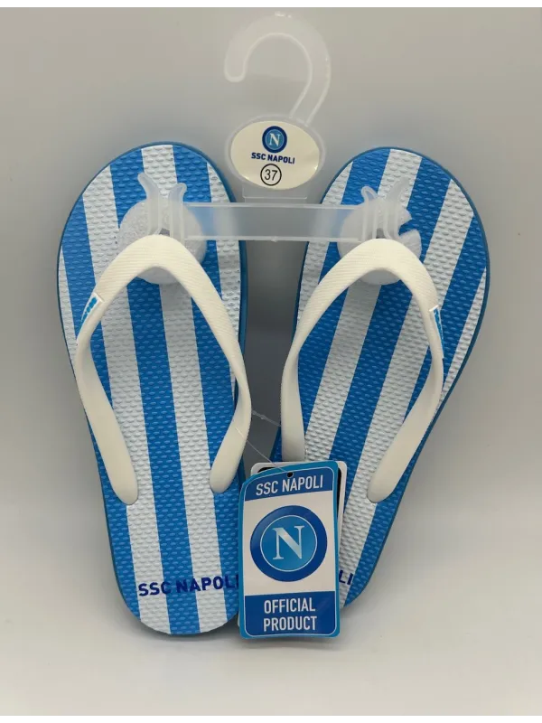 Acquista ora INFRADITO CIABATTA UOMO RAGAZZO GOMMA ZERO&CO SSC NAPOLI SSC117 su nonsolointimo1994.com