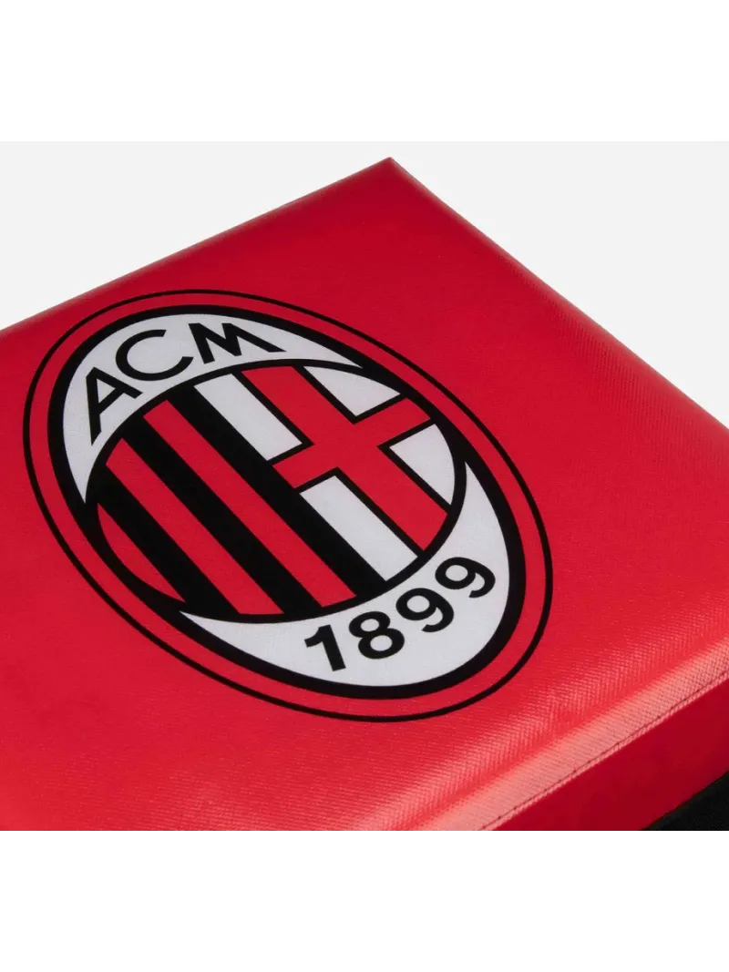 Acquista ora POUF CONTENITORE ECOPELLE 31x31x33cm official HERMET AC MILAN su nonsolointimo1994.com