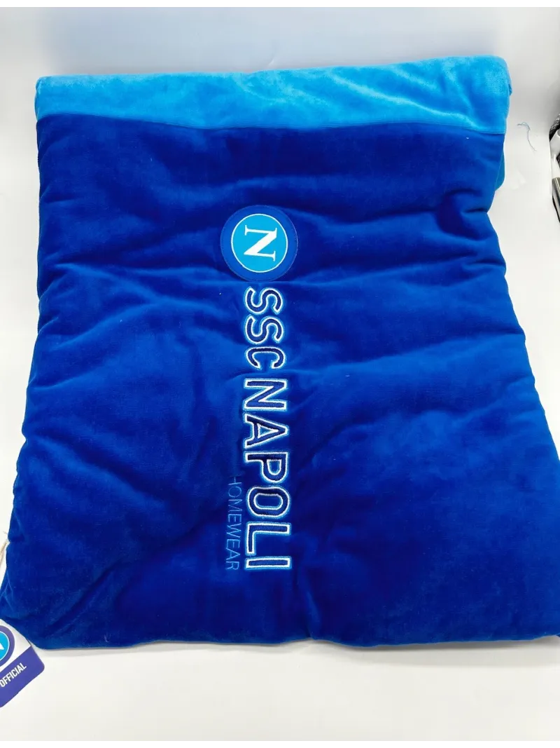 Acquista ora COPERTA CARROZZINO FODERATA CINIGLIA NEONATO ZERO&CO. SSC NAPOLI CONN21 su nonsolointimo1994.com