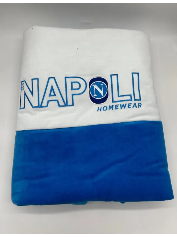 Acquista ora COPERTA CARROZZINO FODERATA CINIGLIA NEONATO ZERO&CO. SSC NAPOLI CONN20 su nonsolointimo1994.com