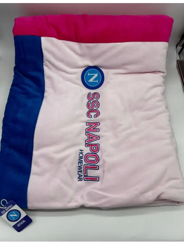 Acquista ora COPERTA CARROZZINO FODERATA CINIGLIA NEONATA FEMMINA ZERO&CO. SSC NAPOLI CONN22 su nonsolointimo1994.com
