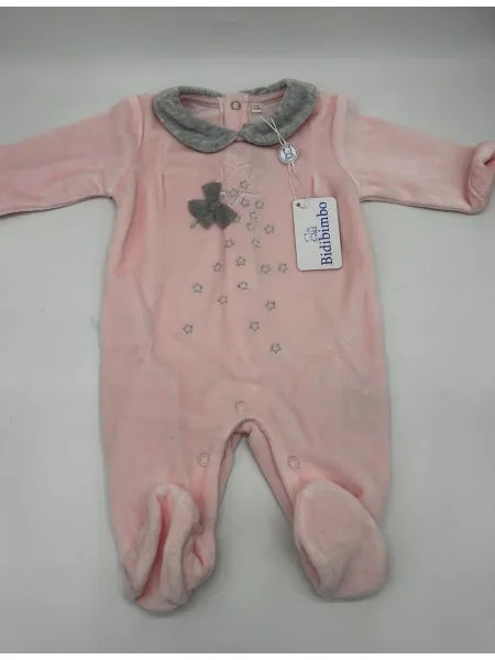 Vendita TUTINA MANICA LUNGA DUE PEZZI COTONE NEONATO FEMMINA IRGE 2