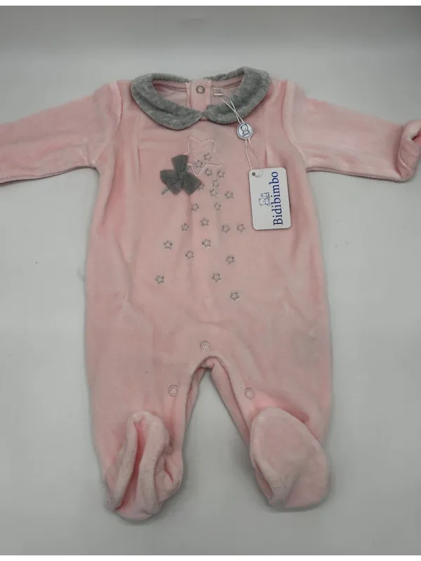Vendita TUTINA MANICA LUNGA DUE PEZZI COTONE NEONATO FEMMINA IRGE