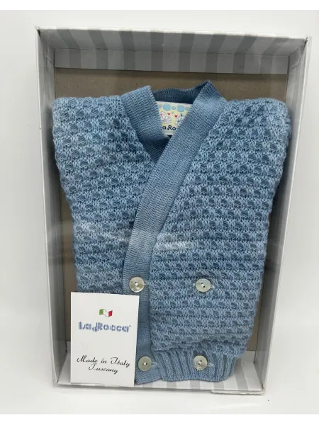 Vendita INCROCIATINO GOLFINO NEONATO COTONE LA ROCCA 2