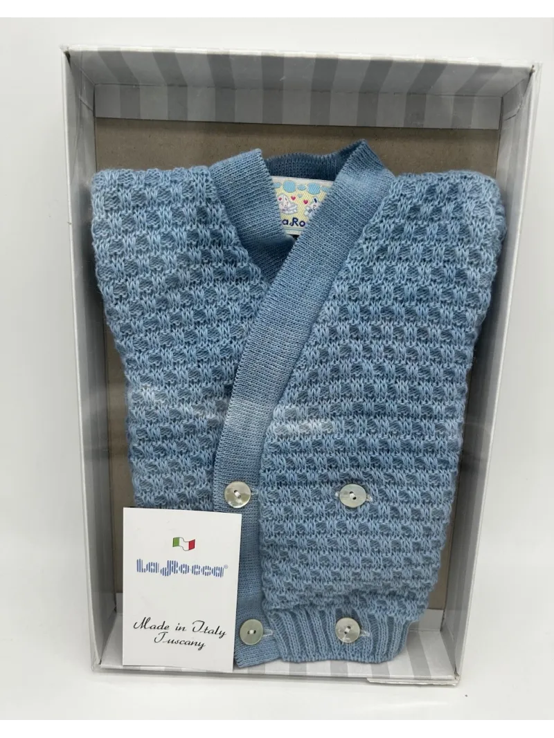 Vendita INCROCIATINO GOLFINO NEONATO COTONE LA ROCCA