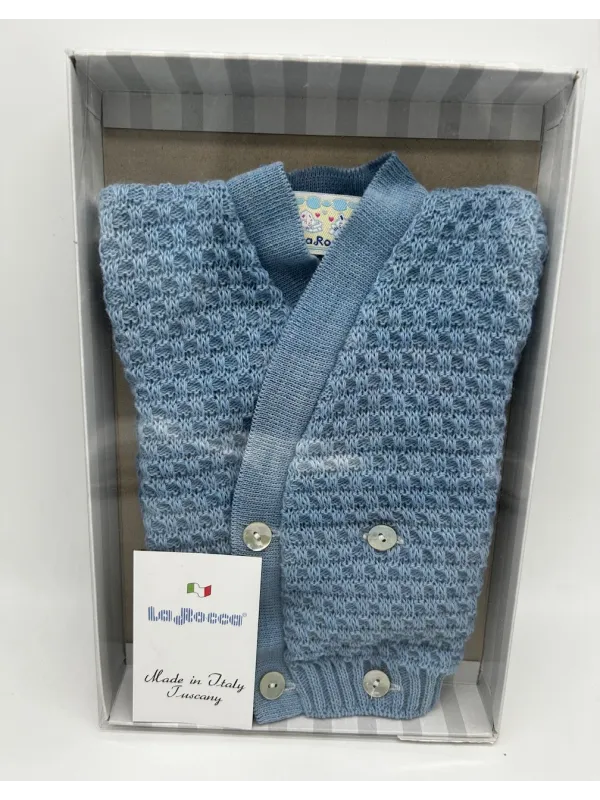 Vendita INCROCIATINO GOLFINO NEONATO COTONE LA ROCCA
