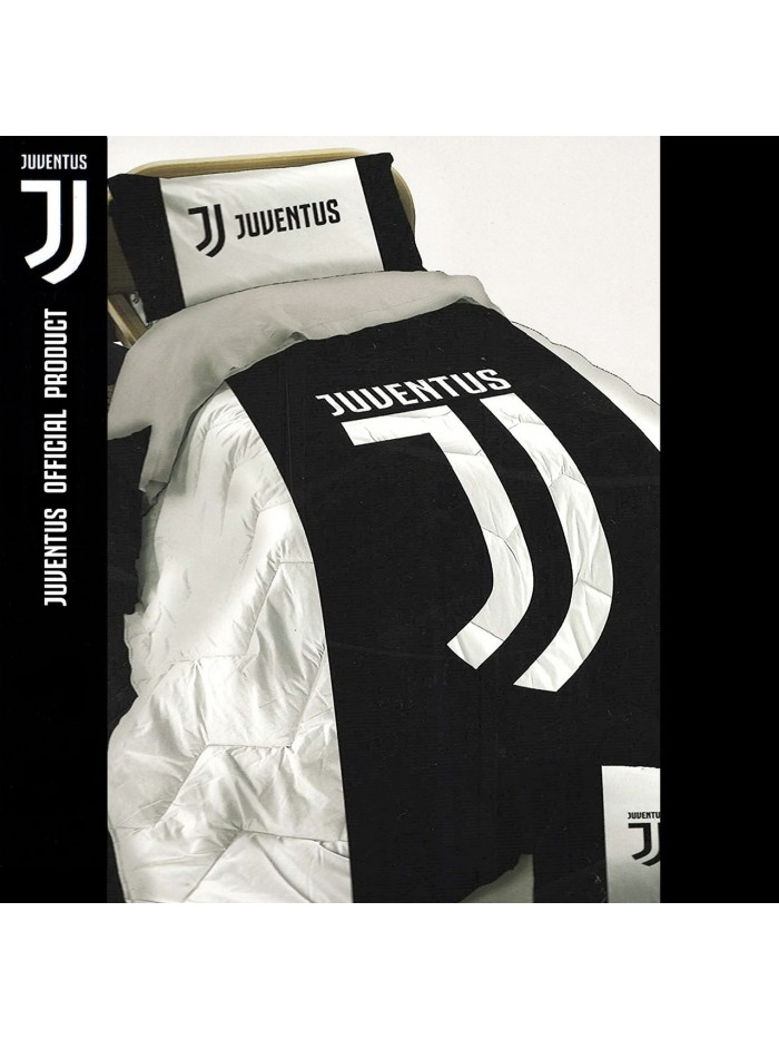 Acquista ora TRAPUNTA IMBOTTITA LETTO SINGOLO HERMET FC JUVENTUS su nonsolointimo1994.com