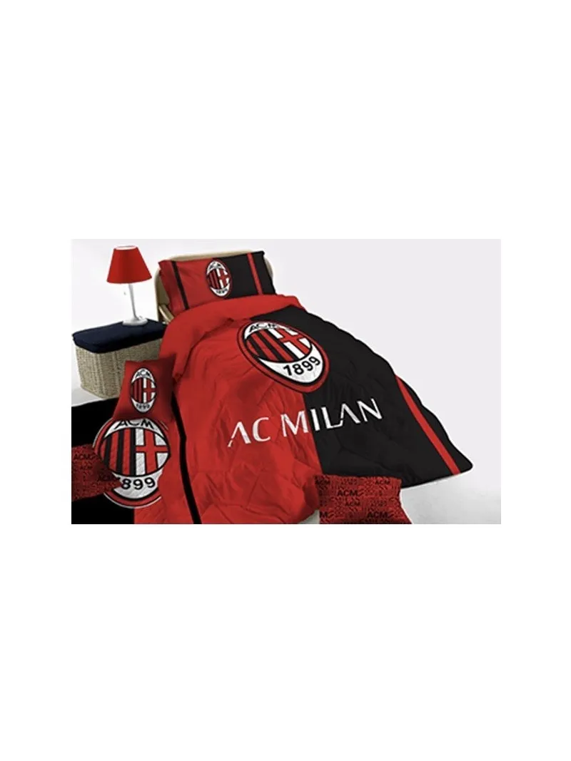 Acquista ora TRAPUNTA IMBOTTITA LETTO SINGOLO HERMET AC MILAN su nonsolointimo1994.com