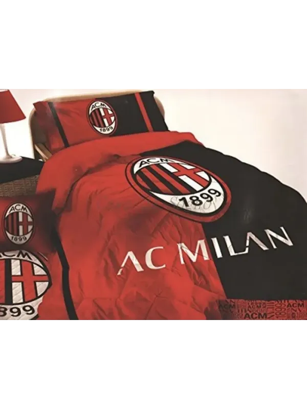 Acquista ora TRAPUNTA IMBOTTITA LETTO SINGOLO HERMET AC MILAN su nonsolointimo1994.com