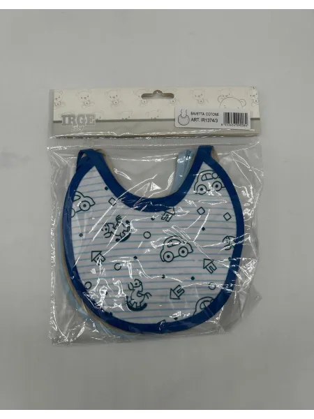 Acquista ora BAVETTE PICCOLE NEONATI UNISEX 6 PEZZI COTONE 100% CON LACCIO IRGE su nonsolointimo1994.com 2