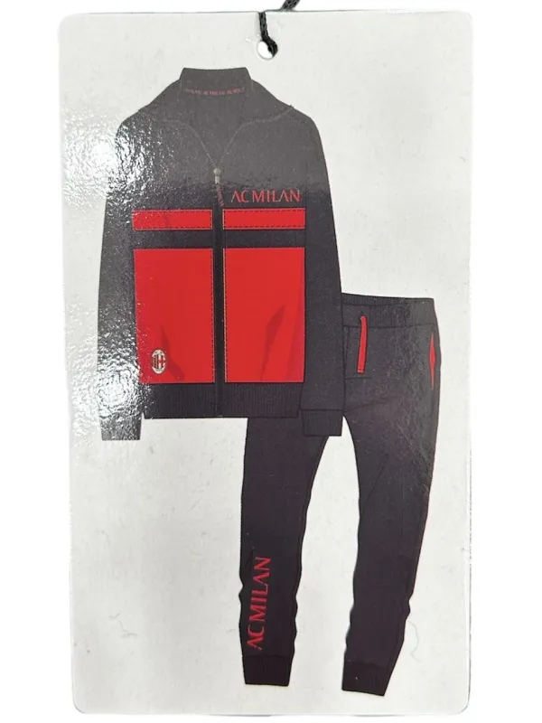 Acquista ora TUTA UOMO FELPA FULL ZIP COLLECTION 2025-2026 HERMET AC MILAN PIGMF101090 su nonsolointimo1994.com
