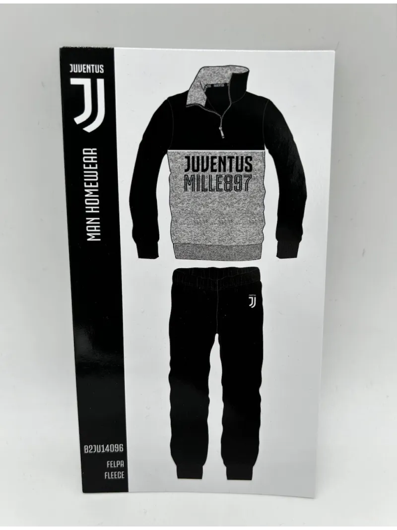 Acquista ora TUTA UOMO FELPA MEZZA ZIP MANICA LUNGA SICEM FC JUVENTUS B2JU14096 su nonsolointimo1994.com