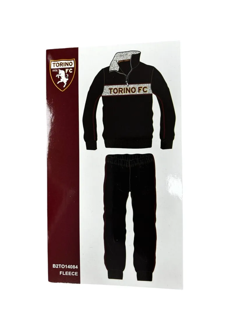 Acquista ora TUTA UOMO FELPA MEZZA ZIP MANICA LUNGA SICEM TORINO FC B2TO14084.410 su nonsolointimo1994.com
