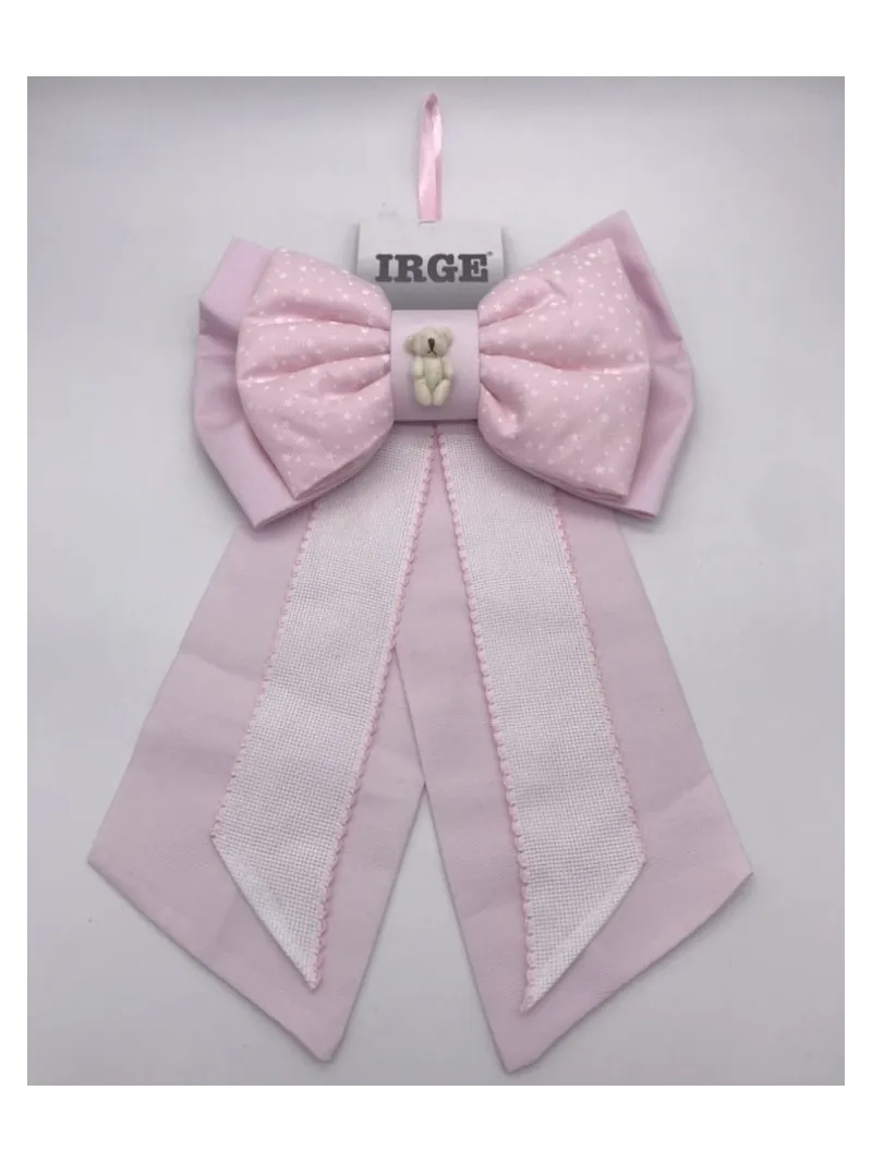 PERSONALIZZAZIONE COCCARDA NASCITA FIOCCO TELA AIDA COTONE NEONATO NEONATA IRGE 1031
