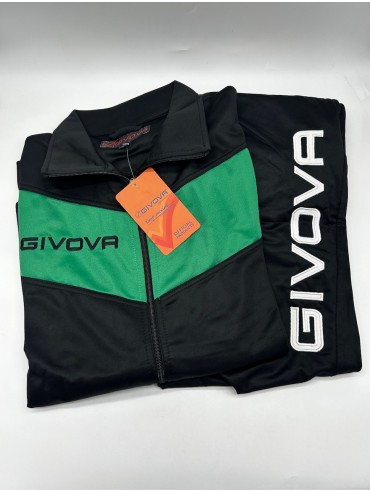 TUTA UOMO DONNA UNISEX FULL ZIP TRIACETATO GIVOVA visa