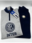 TUTA RAGAZZO SOTTUOMO FELPA MEZZA ZIP SICEM FC INTER IN15069