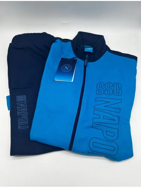 Acquista ora TUTA BAMBINO FELPA FULL ZIP COLLECTION 2025-2026 HERMET SSC NAPOLI PIGNF301160 su nonsolointimo1994.com 2