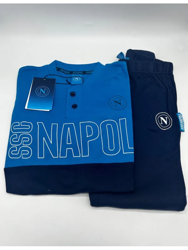 Acquista ora PIGIAMA UOMO CALDO COTONE COLLECTION 2024-2025 HERMET SSC NAPOLI PIGNT101175 su nonsolointimo1994.com