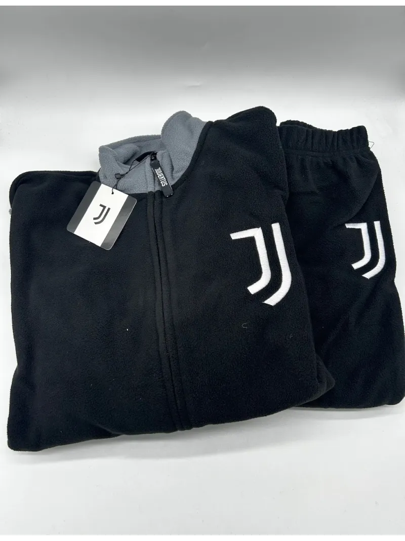 Acquista ora PIGIAMA TUTA UOMO PILE FULL ZIP HERMET FC JUVENTUS PIGJP101055.B su nonsolointimo1994.com